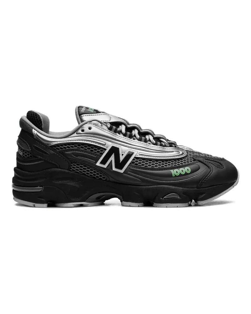 New Balance Sneakers mit Logo - Schwarz Schwarz