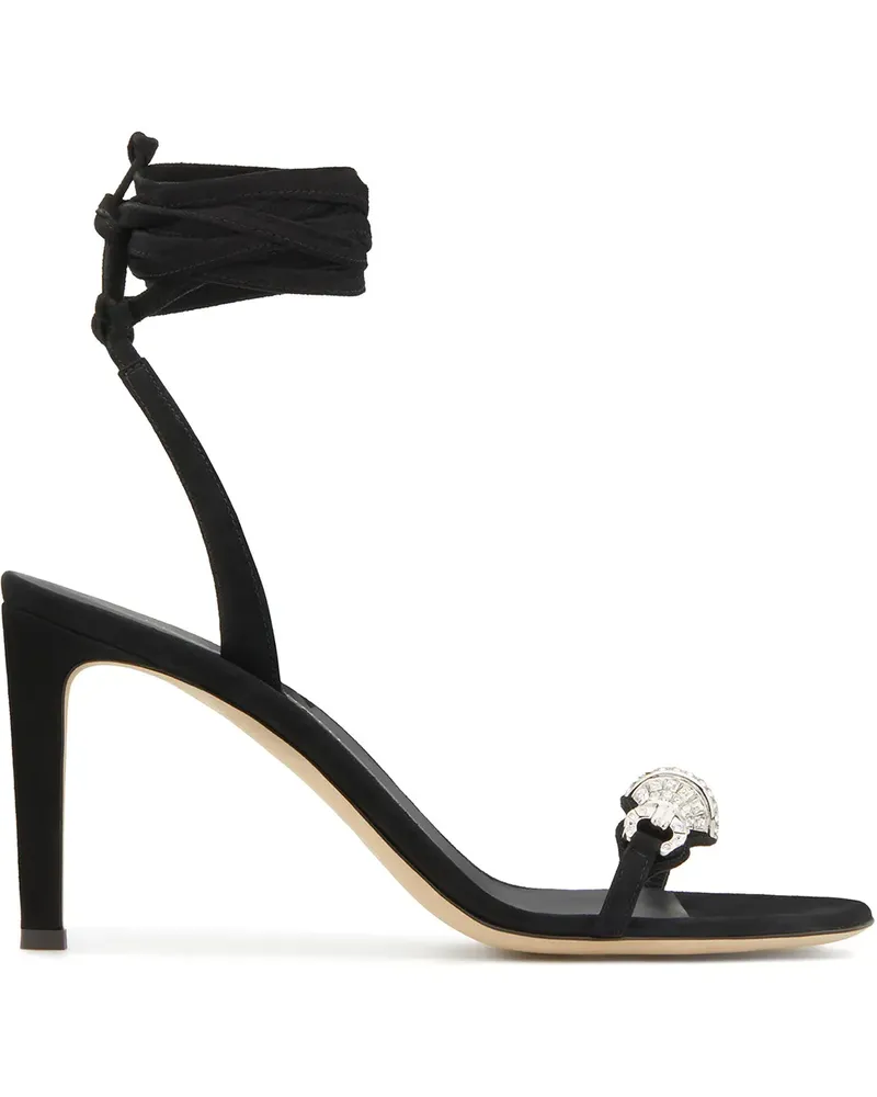 Giuseppe Zanotti Thais' Sandalen, 105mm - Schwarz Schwarz