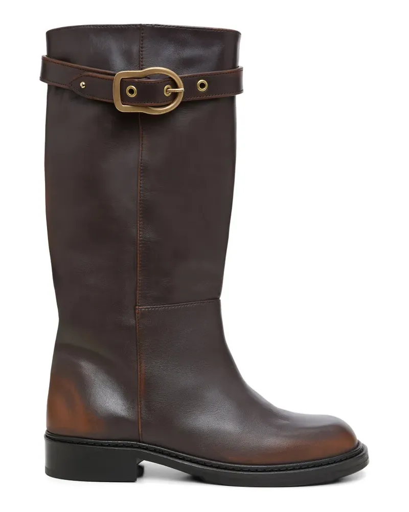 Dorothee Schumacher Essence Stiefel mit Schnalle - Braun Braun