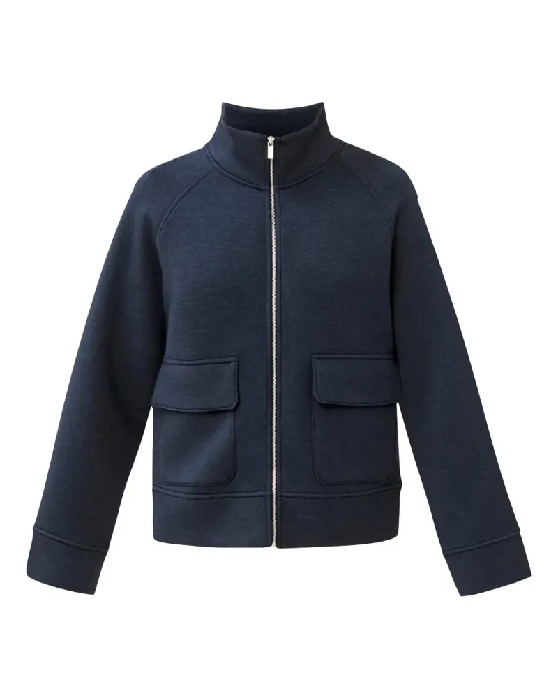Sweaty Betty Bomberjacke mit Reißverschluss - Blau Blau