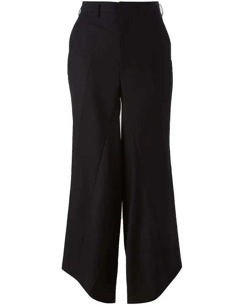 Junya Watanabe Hose mit weitem Bein - Schwarz Schwarz