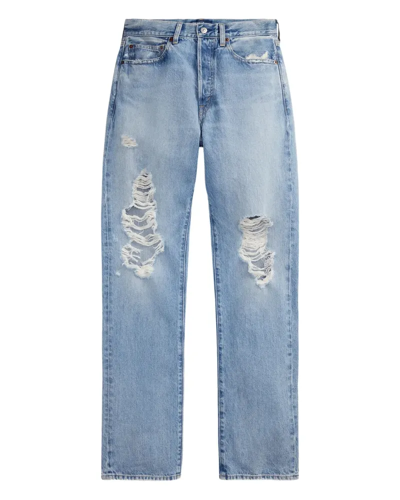 Ralph Lauren Jeans im Distressed-Look - Blau Blau