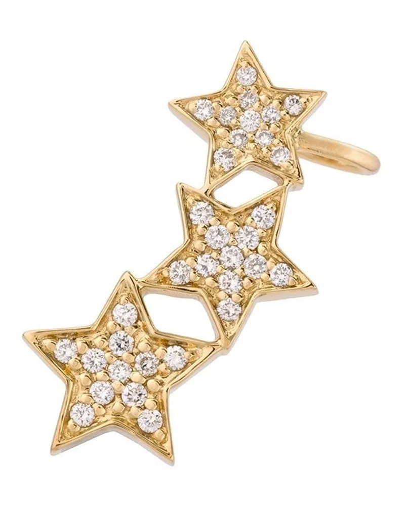 Alinka 18kt 'Stasia' Ear Cuff aus Gelbgold mit Diamanten - Metallic Metallic