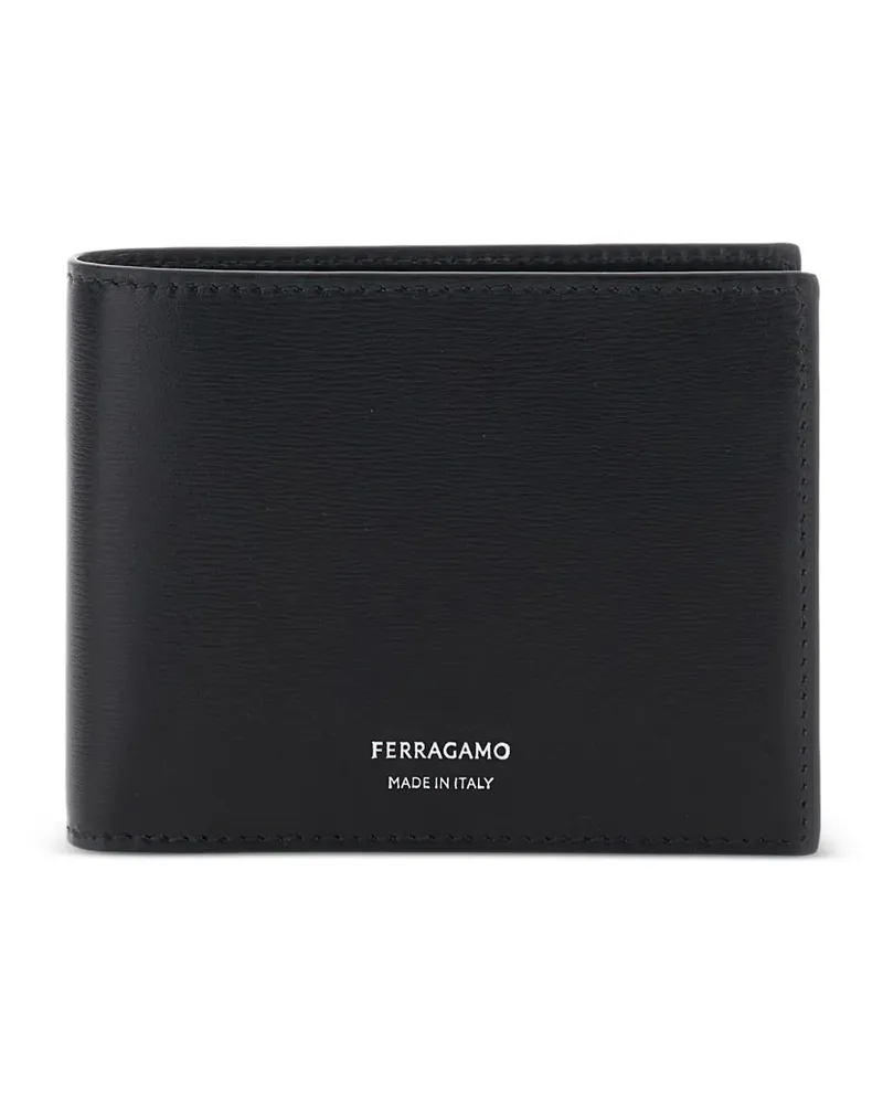 Ferragamo Portemonnaie mit Klappe - Schwarz Schwarz