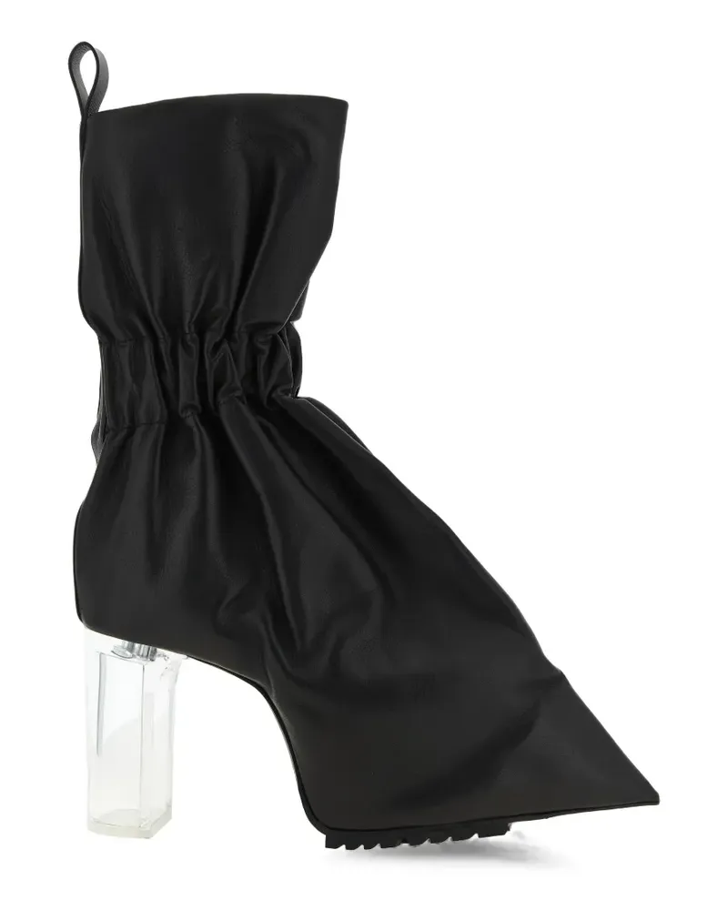 Rick Owens Pull On Cuffed Taquito ankle boots - Schwarz Schwarz