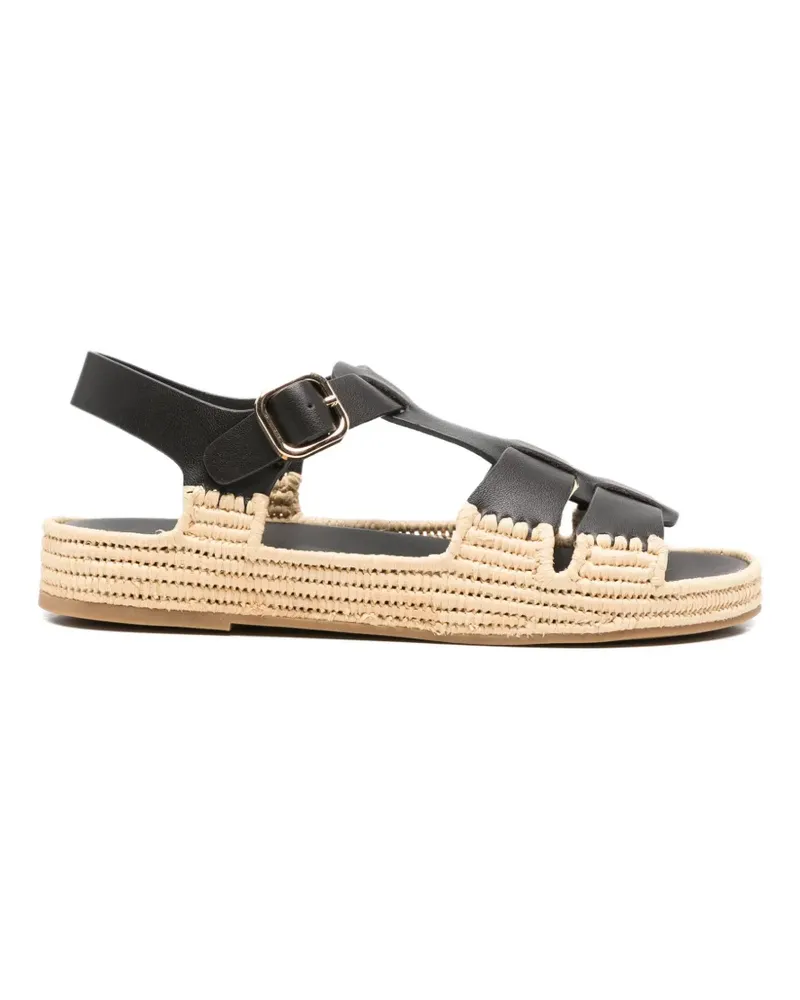 Paloma Barceló Yuka leather sandals - Braun Braun