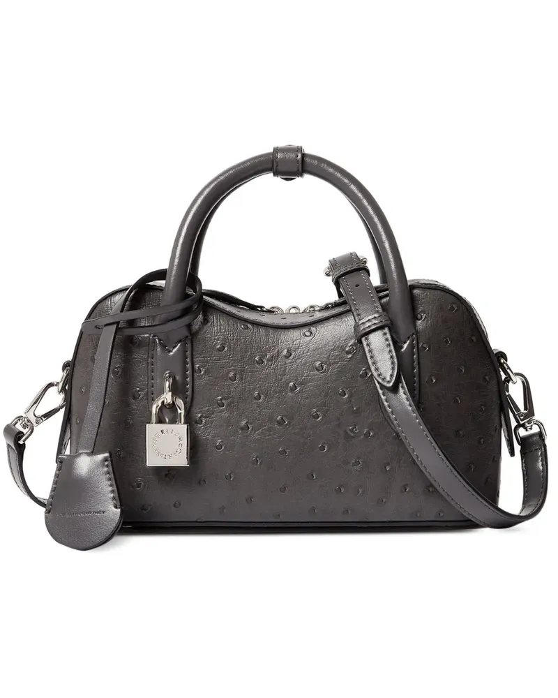 Stella McCartney Ryder Schultertasche mit strukturiertem Top - Grau Grau