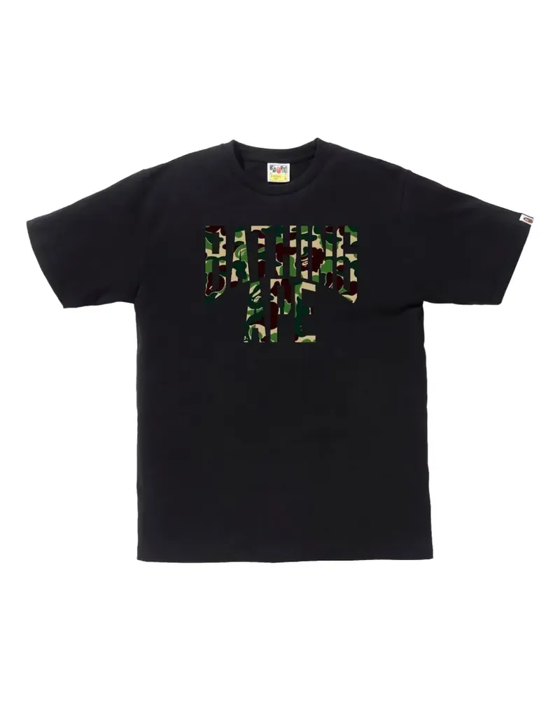BAPE ABC Camo NYC T-Shirt - Schwarz Schwarz