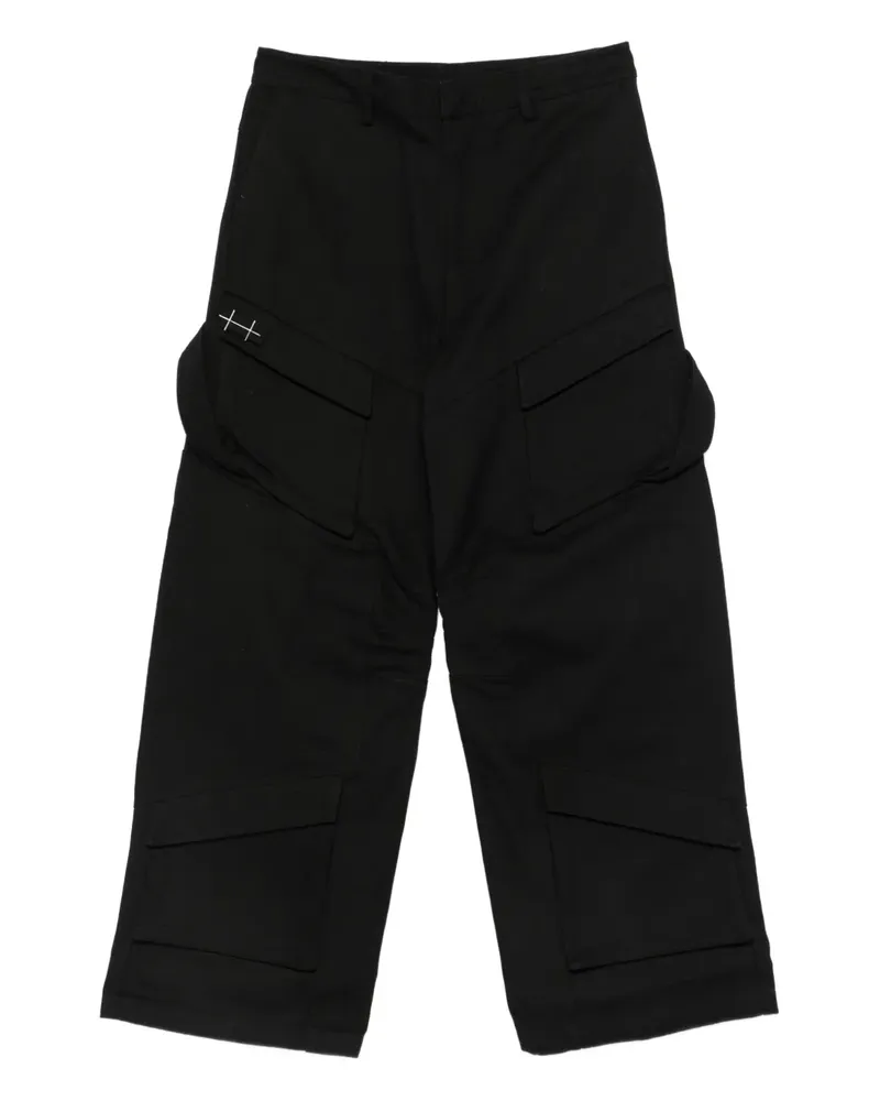 Heliot Emil Gerade Hose mit Taschendetail - Schwarz Schwarz