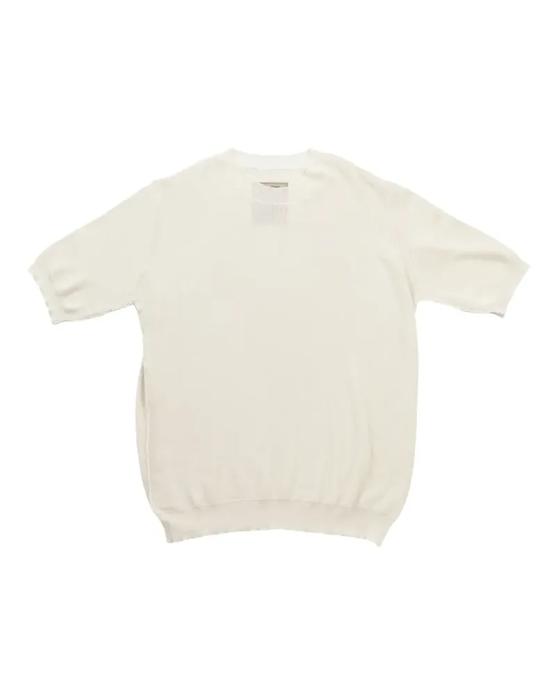 Uma Wang fine-knit T-shirt - Nude Nude