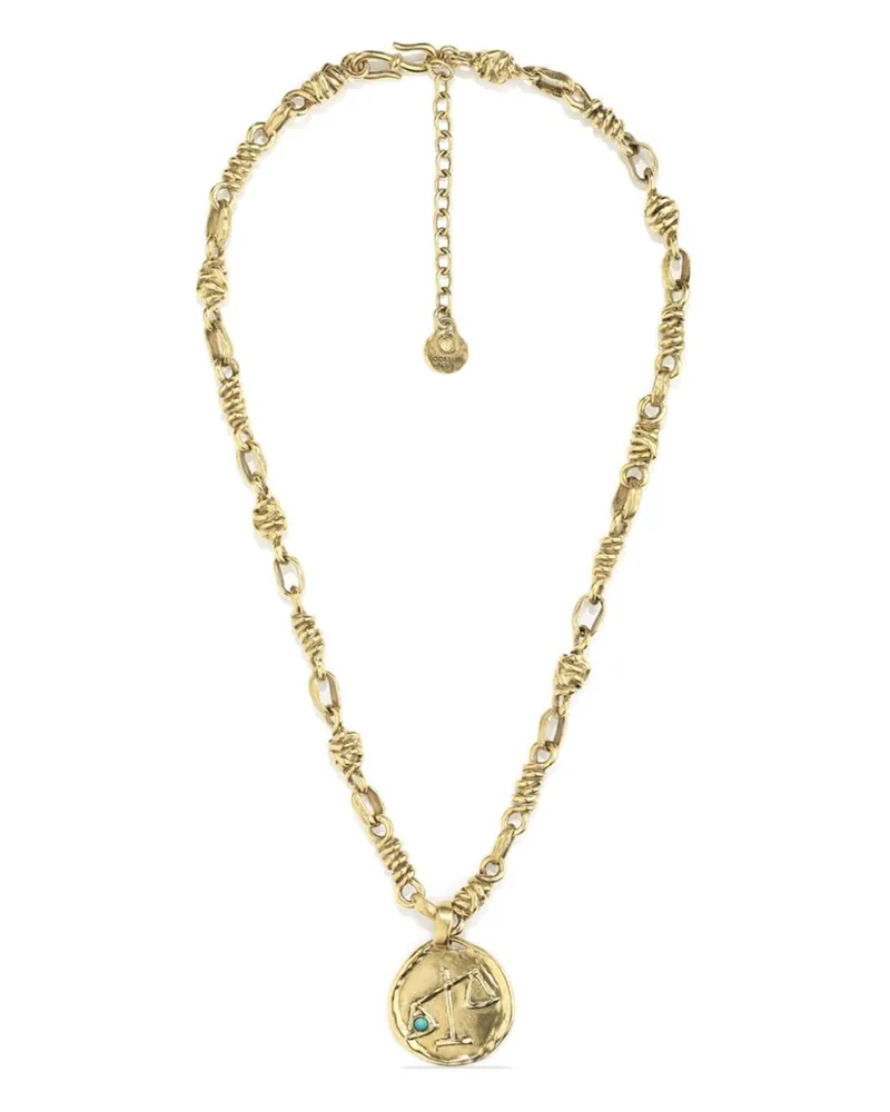 Goossens Paris Talisman Libra Halskette mit Anhänger - Gold Gold