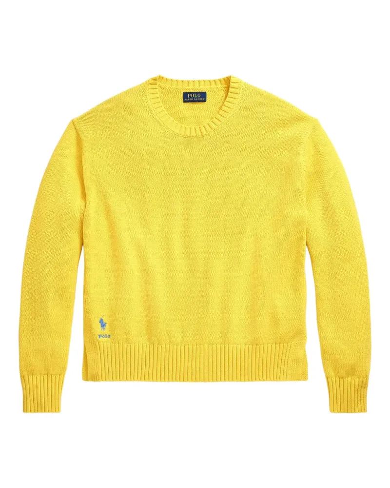 Ralph Lauren Langärmeliger Pullover - Gelb Gelb