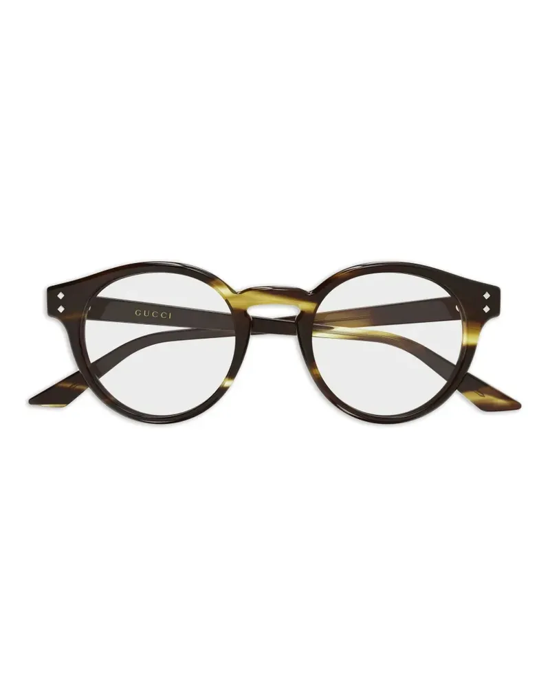 Gucci round-frame glasses - Braun Braun
