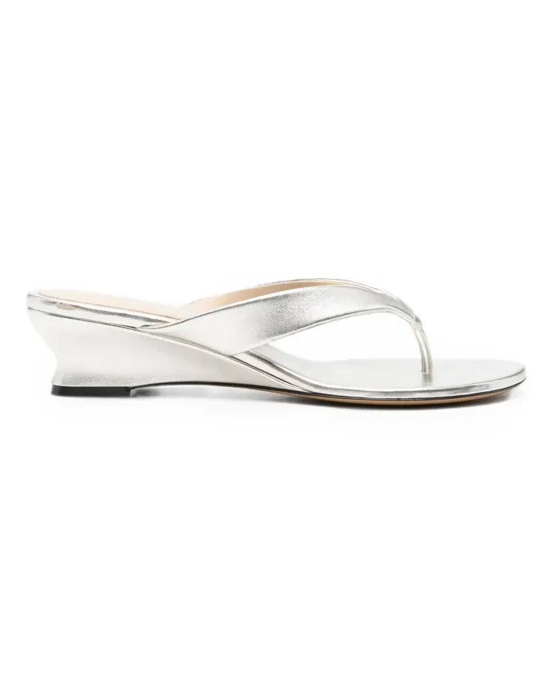 Le Monde Béryl Micro Wedge thong sandals - Gold Gold
