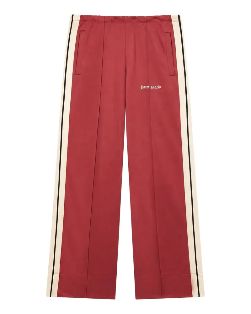 Palm Angels Jogginghose mit Logo-Print - Rot Rot