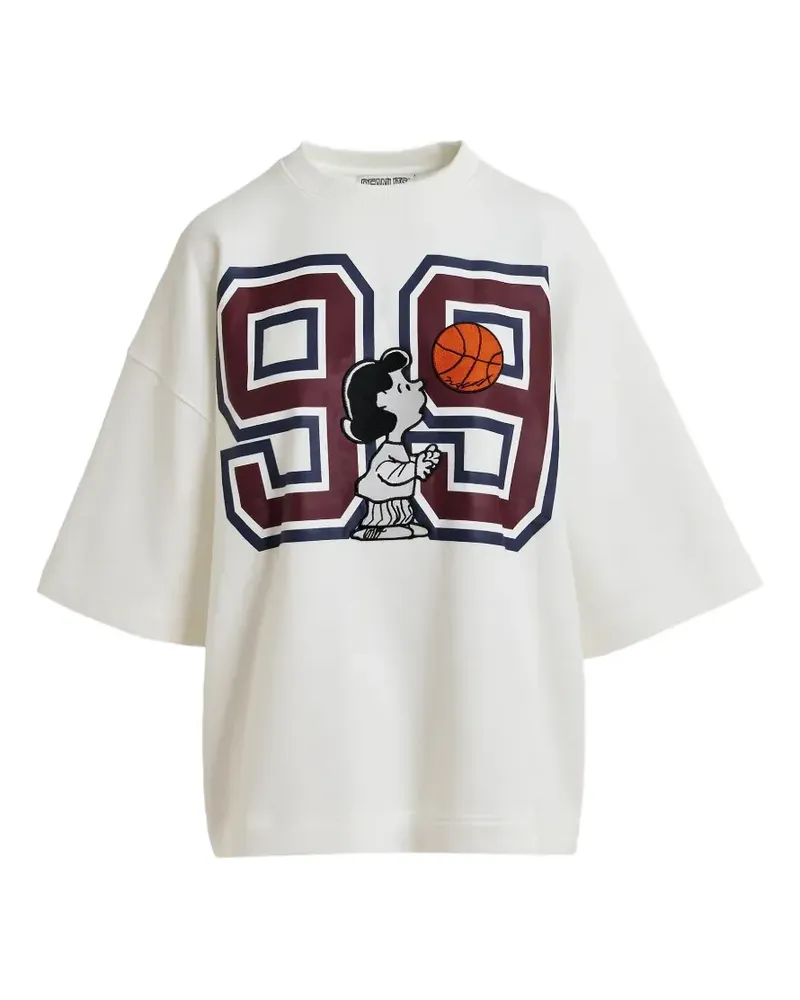 Essentiel Lucy graphic-print T-shirt - Weiß Weiß