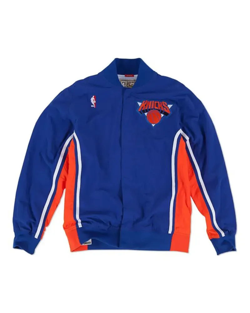 Mitchell & Ness Knicks 1992-1993 Jacke - Blau Blau