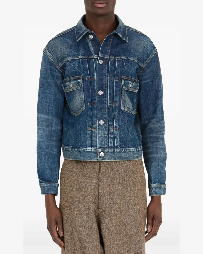 Maison Margiela Klassische Jeansjacke - Blau Blau