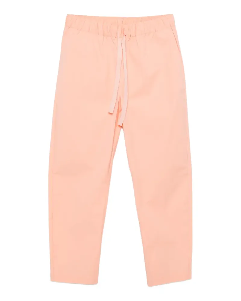 Semicouture drawstring elasticated-waist trousers - Orange Orange