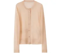 Fein gestrickter Cardigan - Rosa