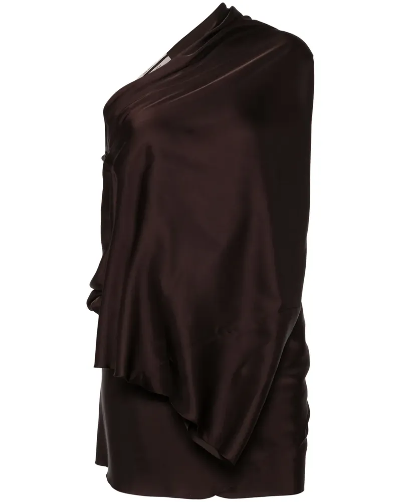 Rick Owens Asymmetrisches Oberteil - Braun Braun
