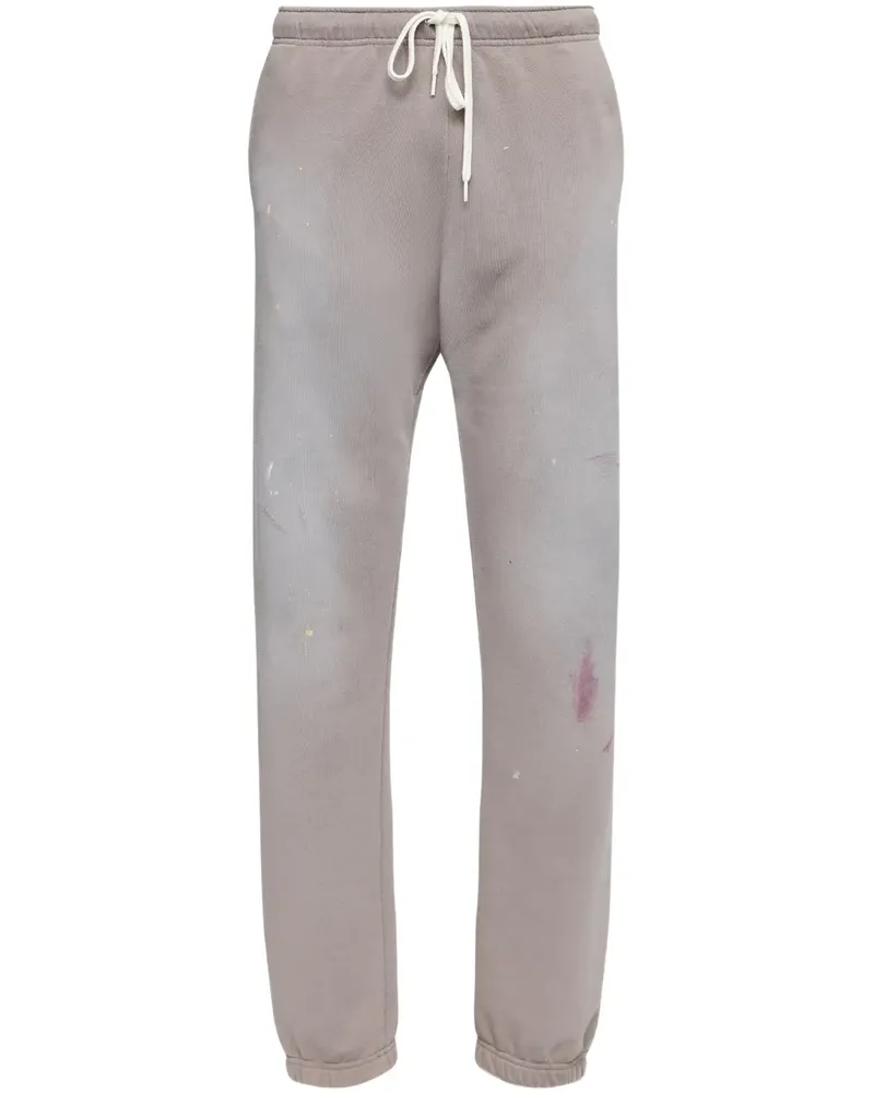 Maison Margiela Jogginghose mit Nummern-Print - Grau Grau