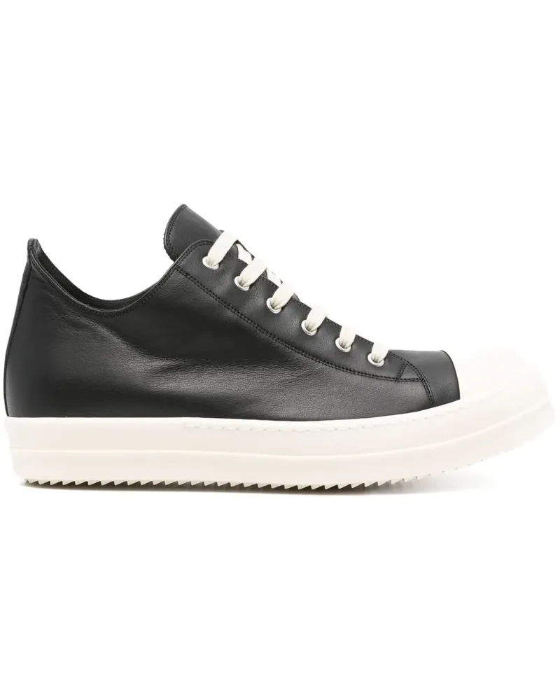 Rick Owens Low Sneaks Sneakers - Schwarz Schwarz