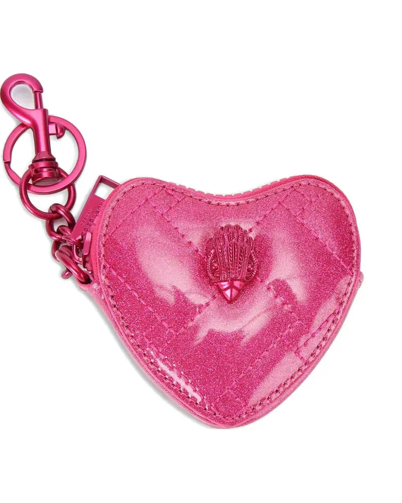Kurt Geiger Herzförmiges Portemonnaie - Rosa Rosa