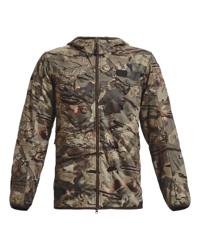 Under Armour brow tine camouflage-pattern jacket - Grün Grün