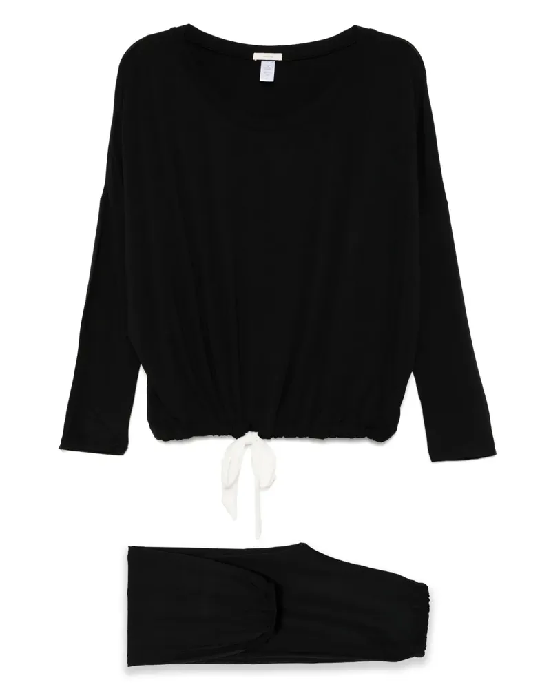 Eberjey Gisele Pyjama - Schwarz Schwarz
