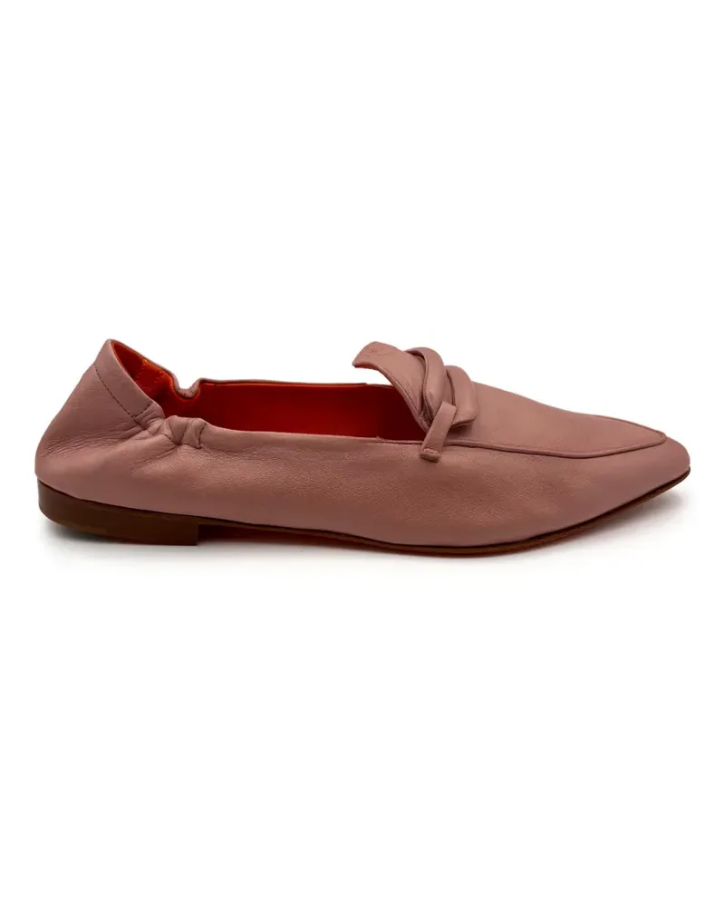 KROLL pointed-toe slip-on loafers - Rosa Rosa