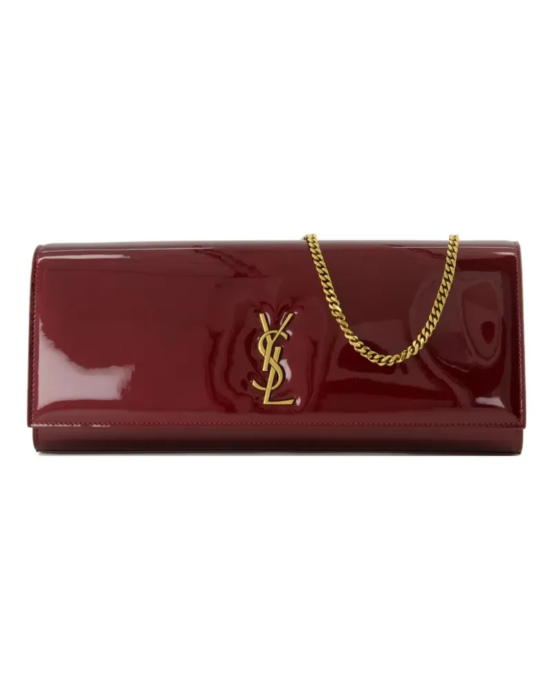Saint Laurent Kate Clutch mit Logo - Rot Rot