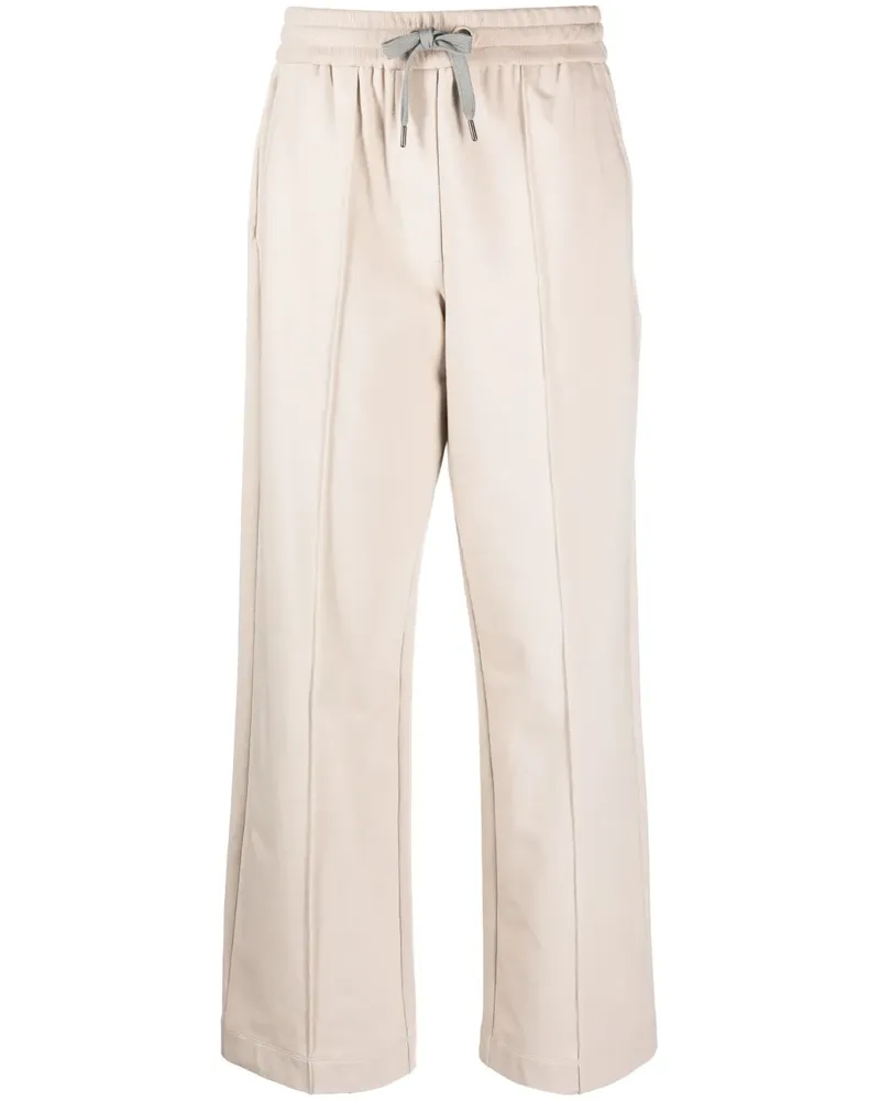 Brunello Cucinelli Jogginghose mit weitem Bein - Nude Nude