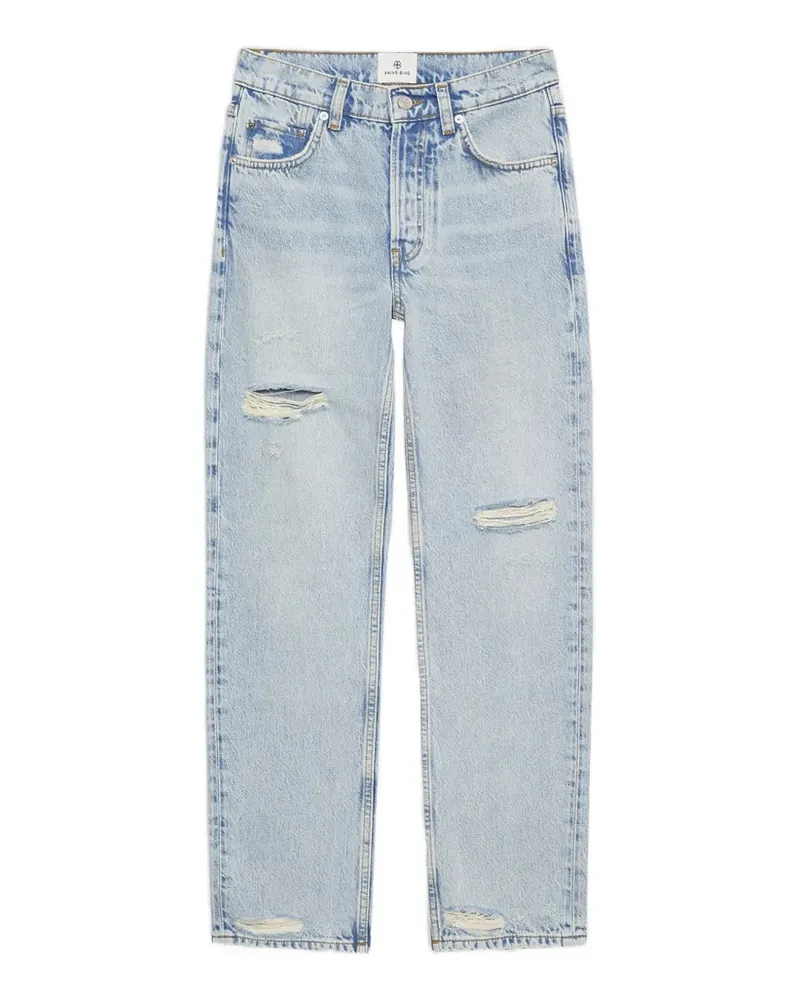 Anine Bing Distressed-Jeans - Blau Blau