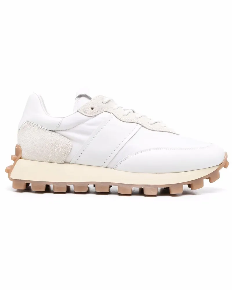 TOD'S Sneakers mit Kontrasteinsätzen - Weiß Weiß