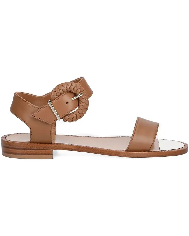Baldinini Sandalen mit geflochtener Schnalle - Braun Braun