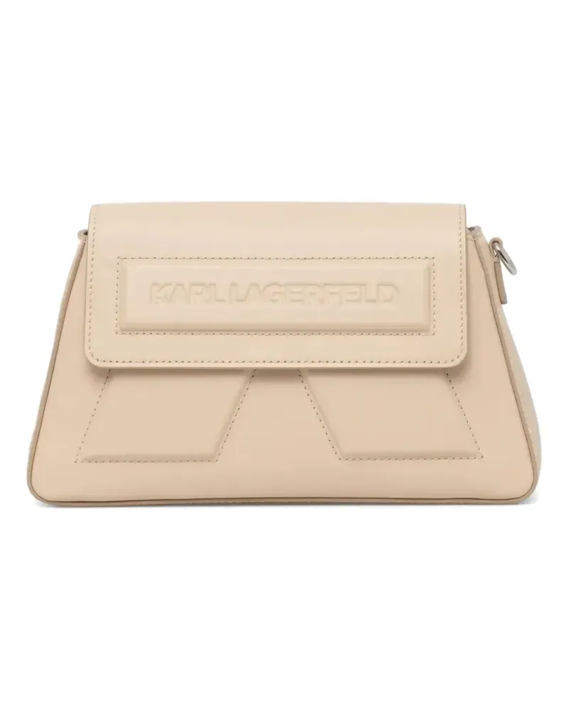 Karl Lagerfeld Ikonik K Schultertasche - Nude Nude