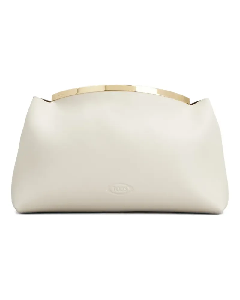 TOD'S Clutch mit Besatz - Nude Nude