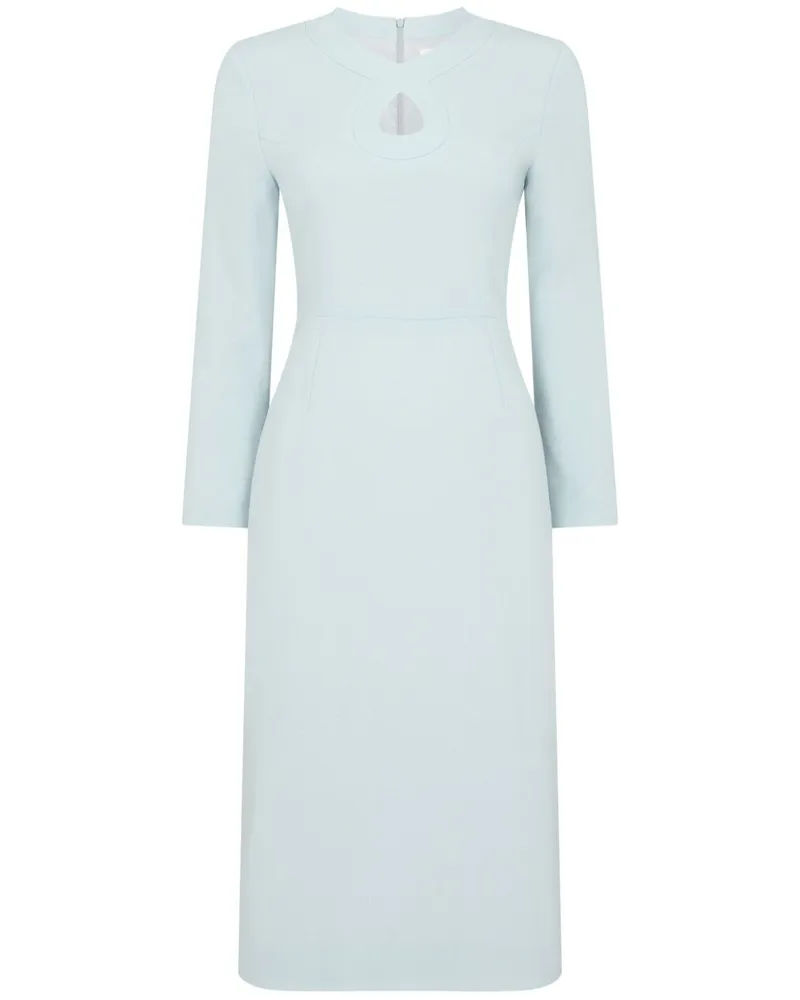 JANE Atelier Violet Midikleid - Blau Blau