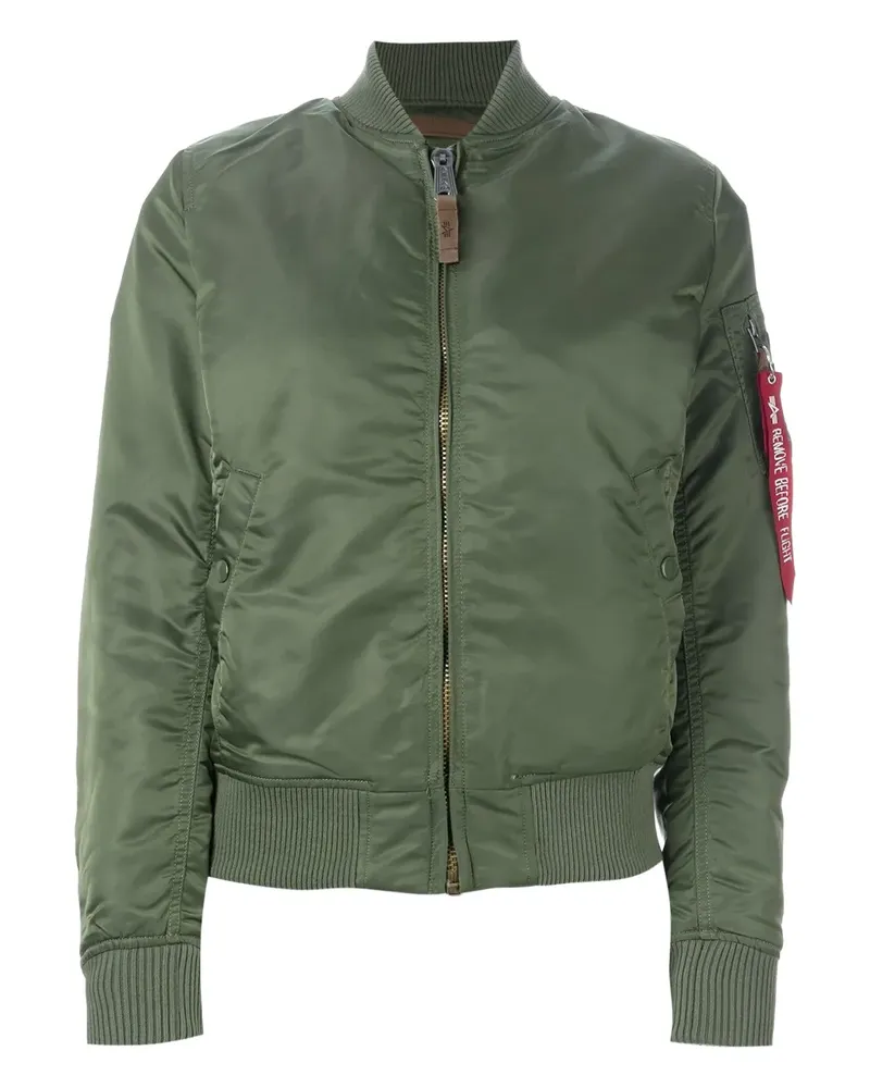 Alpha Industries Gesteppte Bomberjacke - Grün Grün