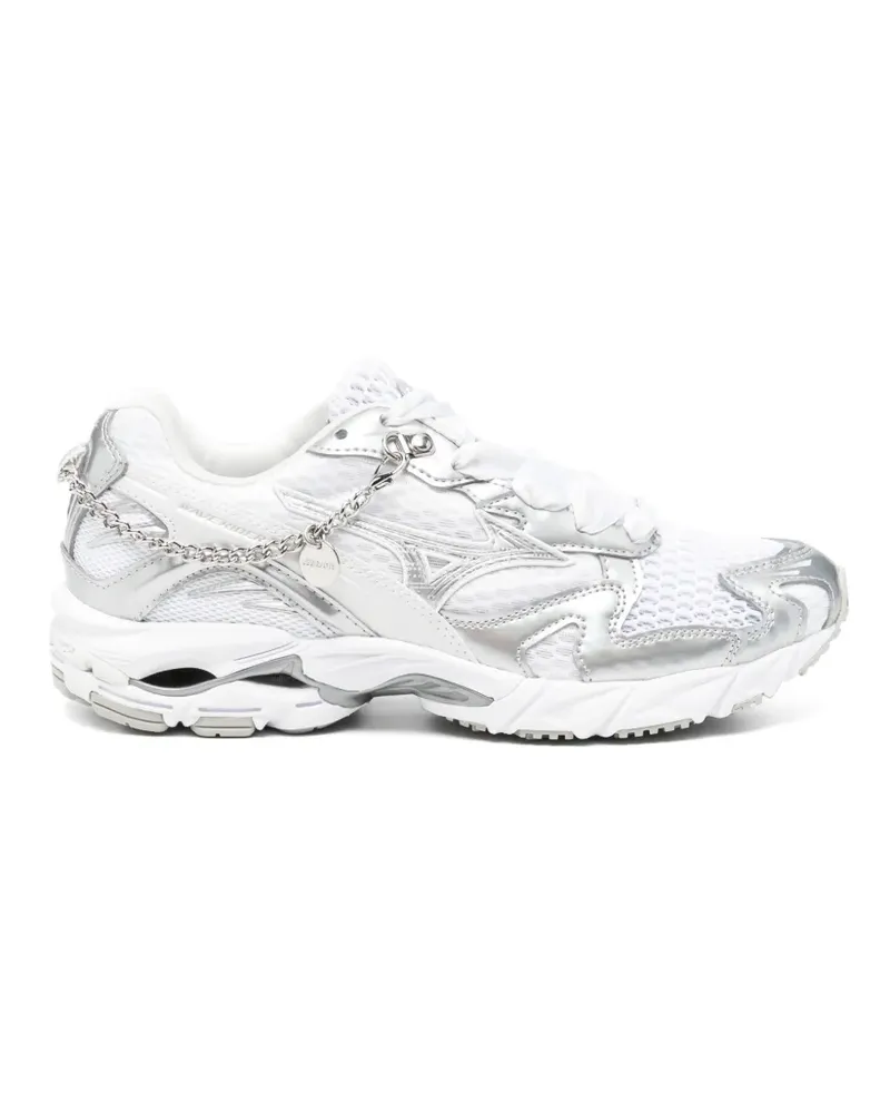 Mizuno chain-embellished mesh sneakers - Silber Silber