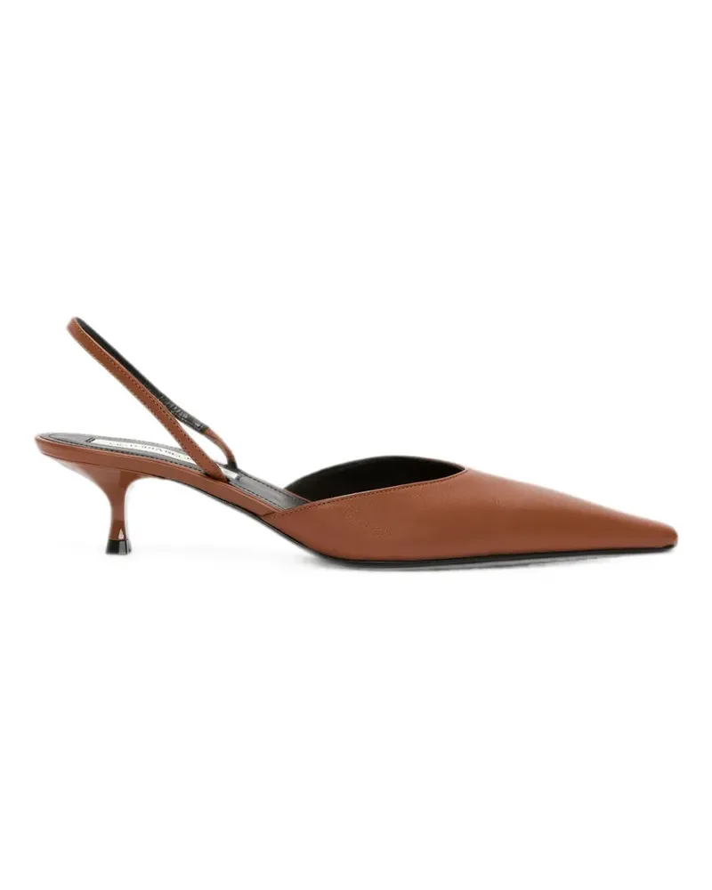 Victoria Beckham Sloane Slingback-Pumps mit hohem Absatz - Braun Braun