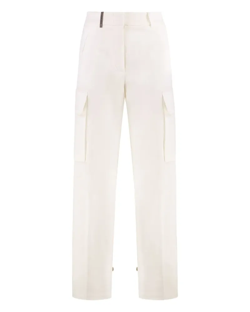 Peserico Klassische Hose - Weiß Weiß