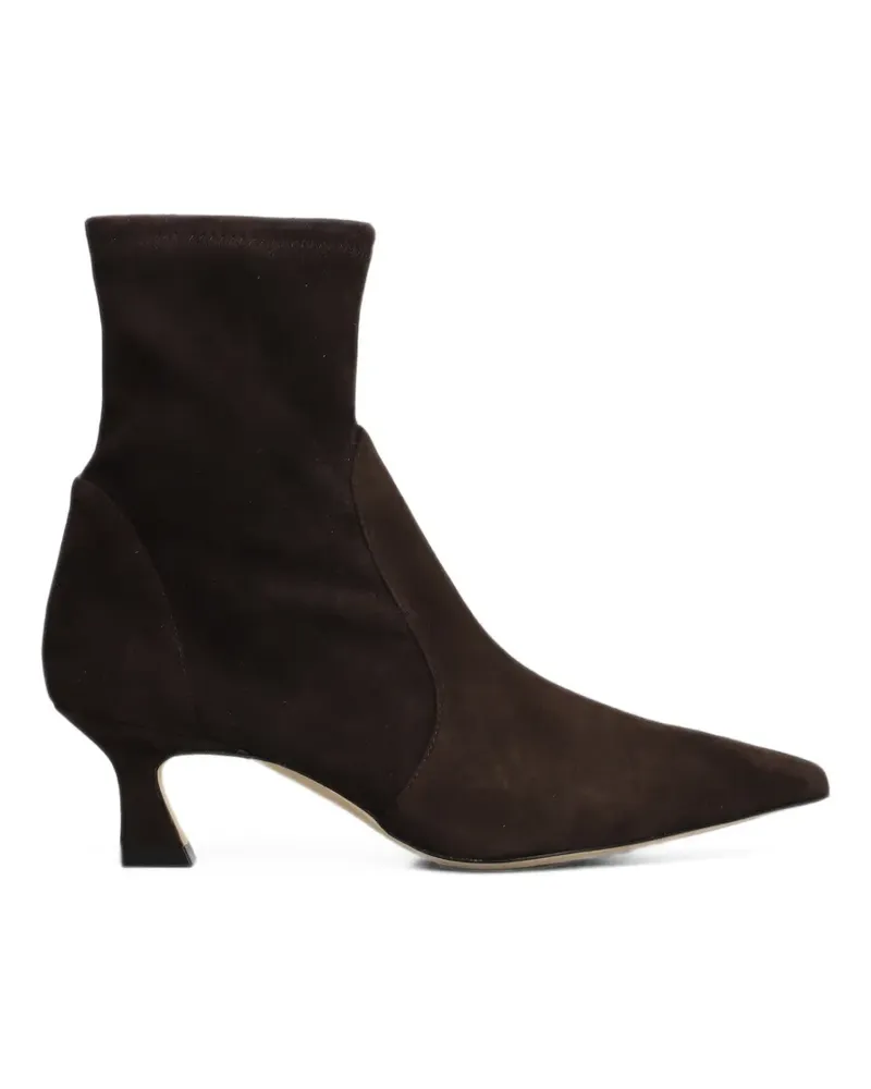 Stuart Weitzman Stiefel mit spitzer Kappe - Braun Braun