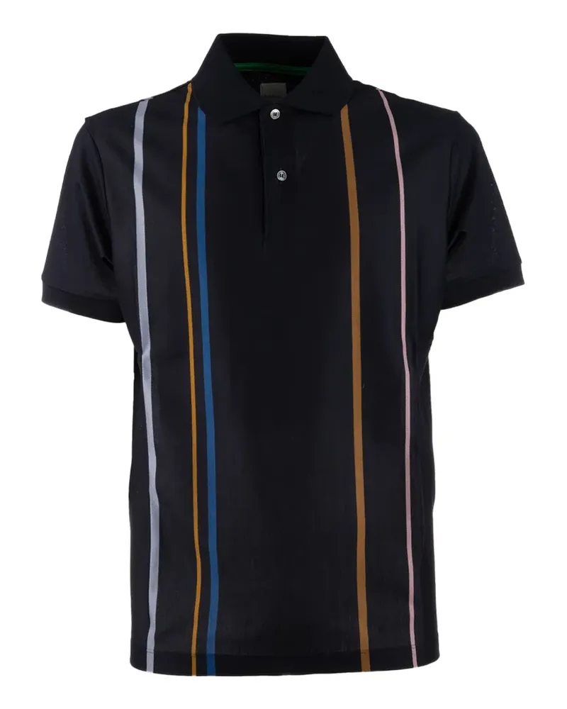 Paul Smith striped polo shirt - Blau Blau