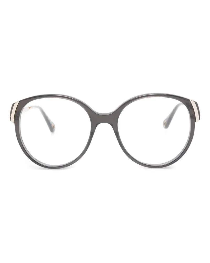 Chloé Brille mit ovalem Gestell - Grau Grau