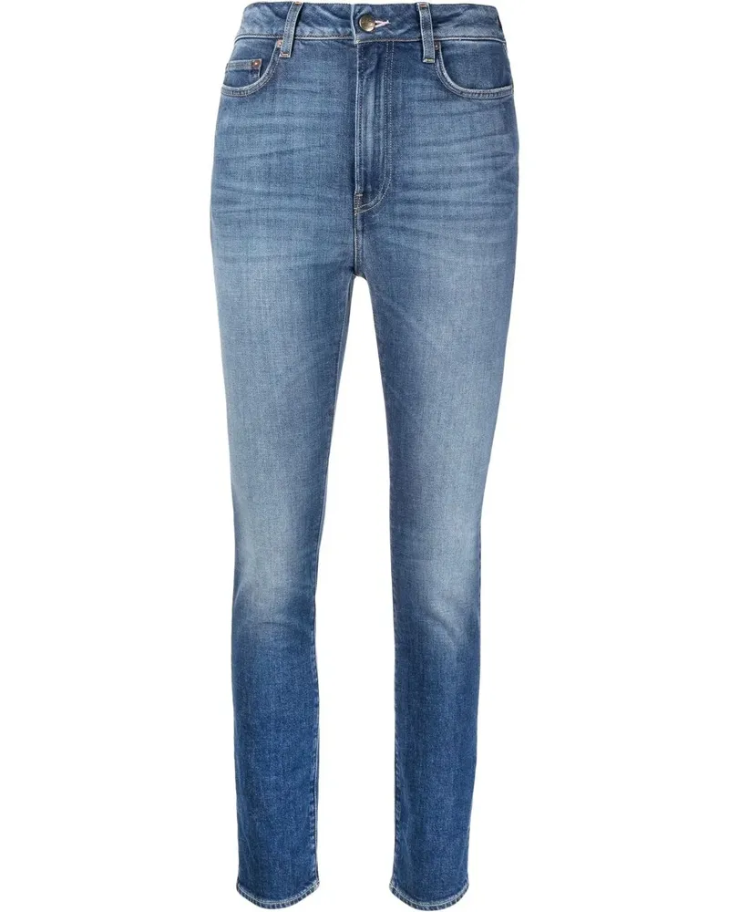 WASHINGTON DEE CEE Halbhohe Skinny-Jeans - Blau Blau