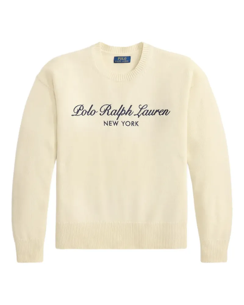 Ralph Lauren Pullover mit rundem Ausschnitt - Nude Nude