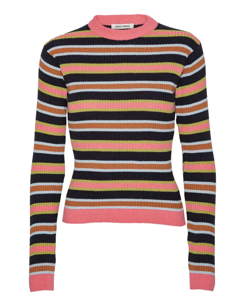 Henrik Vibskov Gestreifter Pullover - Blau Blau