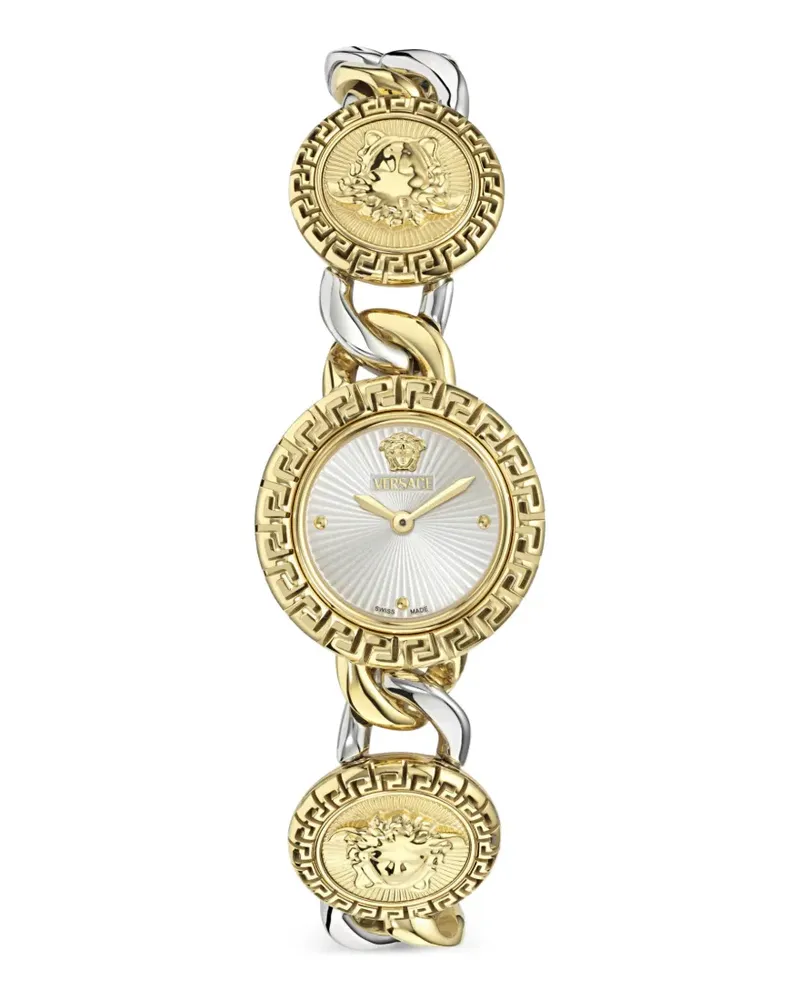 Versace La Greca Stud Icon 28mm watch - Silber Silber